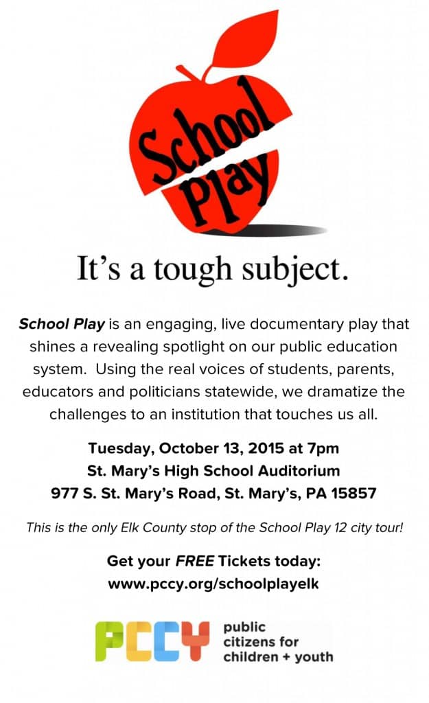 SchoolPlayFlyer-Elk-10-13-15